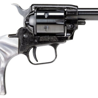 Heritage Rough Rider Barkeep 22 LR, 3" Barrel, Alloy Frame, Blued, Gray Pearl Grips, Fixed Sights, 6rd