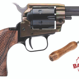 Heritage Rough Rider Barkeep .22 LR, 3" Barrel, Simulated Case Hardened, 6rd