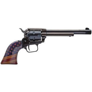 Heritage Rough Rider 22 LR, 6.5" Barrel, US Flag Grips, 6rd