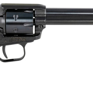 Heritage Rough Rider .22 LR, 6.5" Barrel, Deadman's Hand Ivory Grips, Black, 6rd