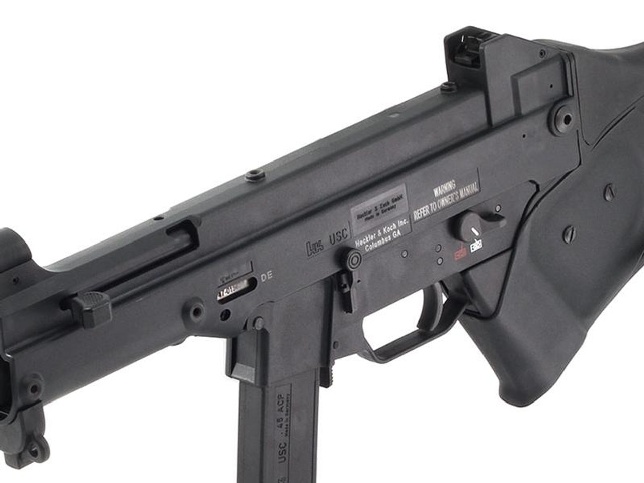 HK USC *CA Compliant* .45 ACP, 16.5" Barrel, Paddle Grip, Black, 10rd - Image 2