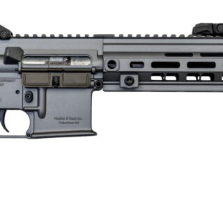 HK 416 Pistol .22 LR, 8.5" Barrel, No Brace, Flip-Up Sights, Tungsten Gray, 20rd