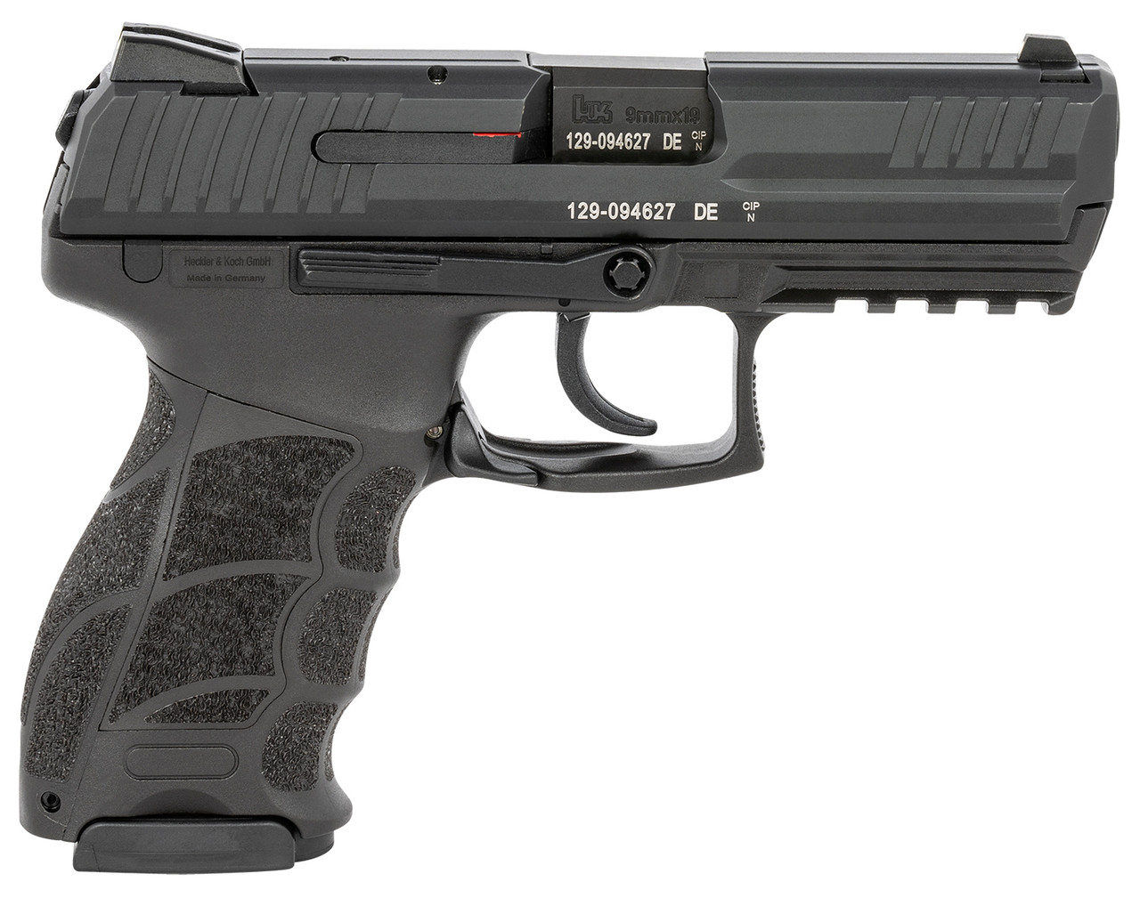 HK P30 V1 Light LEM 9mm, 3.85" Barrel, Fixed Sights, NTS, Black, 17rd - Image 2
