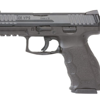 HK VP9 Standard 9mm, 4" Barrel, Black, 2x17rd Mags