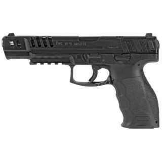 HK VP9 Match O.R. 9mm, 5.51" Barrel, Black, Modular Backstrap, Luminous Sight, 10rd