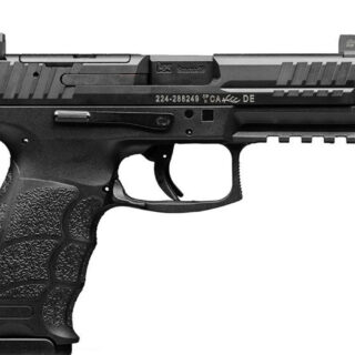 HK VP9 Tactical Optics Ready 9mm, 4.7" TB, Night Sights, Black, 17rd