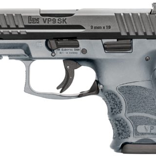 HK VP9SK Subcompact 9mm, 3.39", Gray Frame, Ambidextrous, 15rd