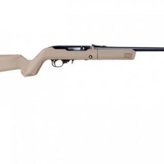 Ruger 10/22 .22 LR, 16" Barrel, FO Sights, Flat Dark Earth Magpul Backpacker Stock, 4x 10rd Mag