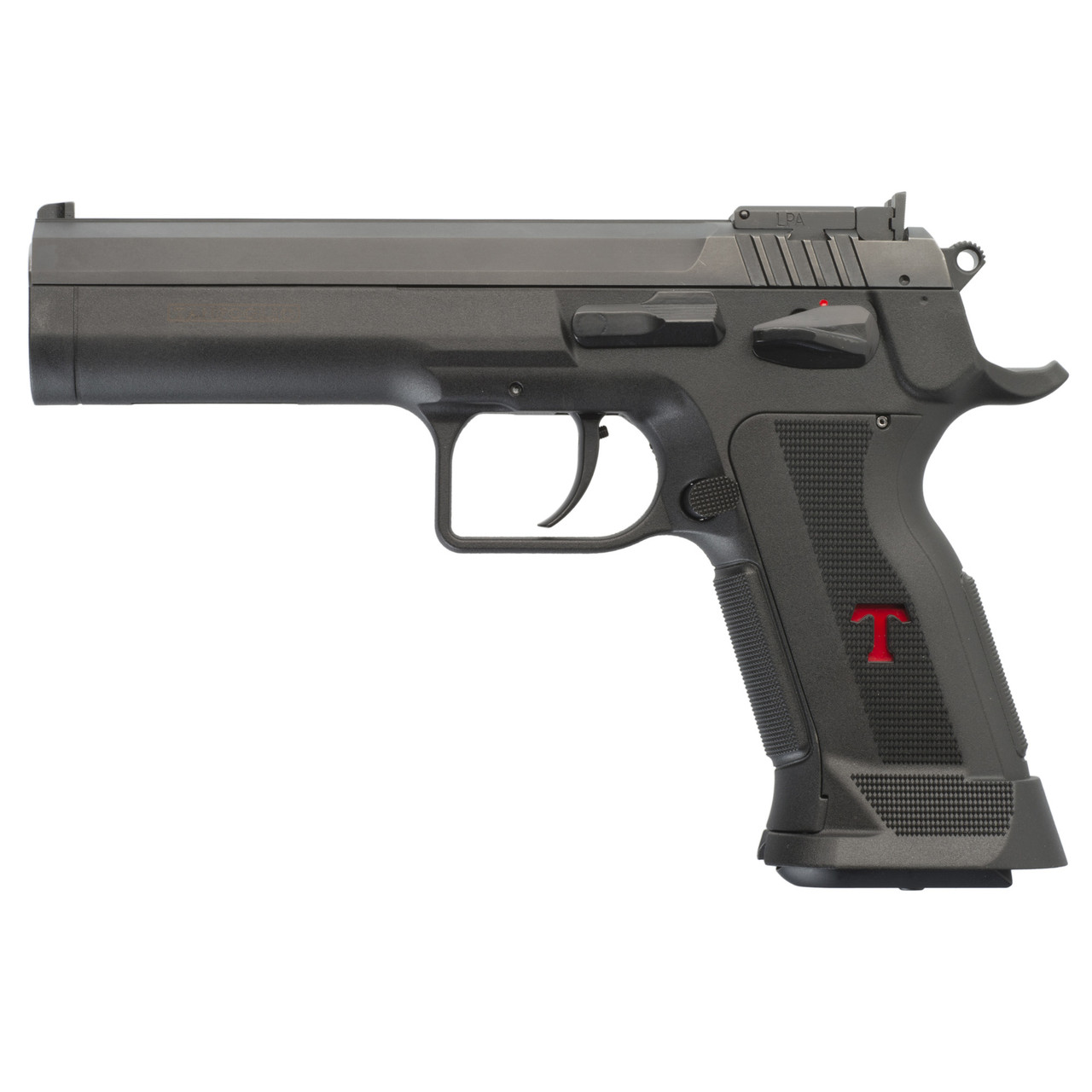 IFG Tanfoglio Limited Polymer 10mm, 4.75" Barrel, Matte Black, 14rd - Image 4