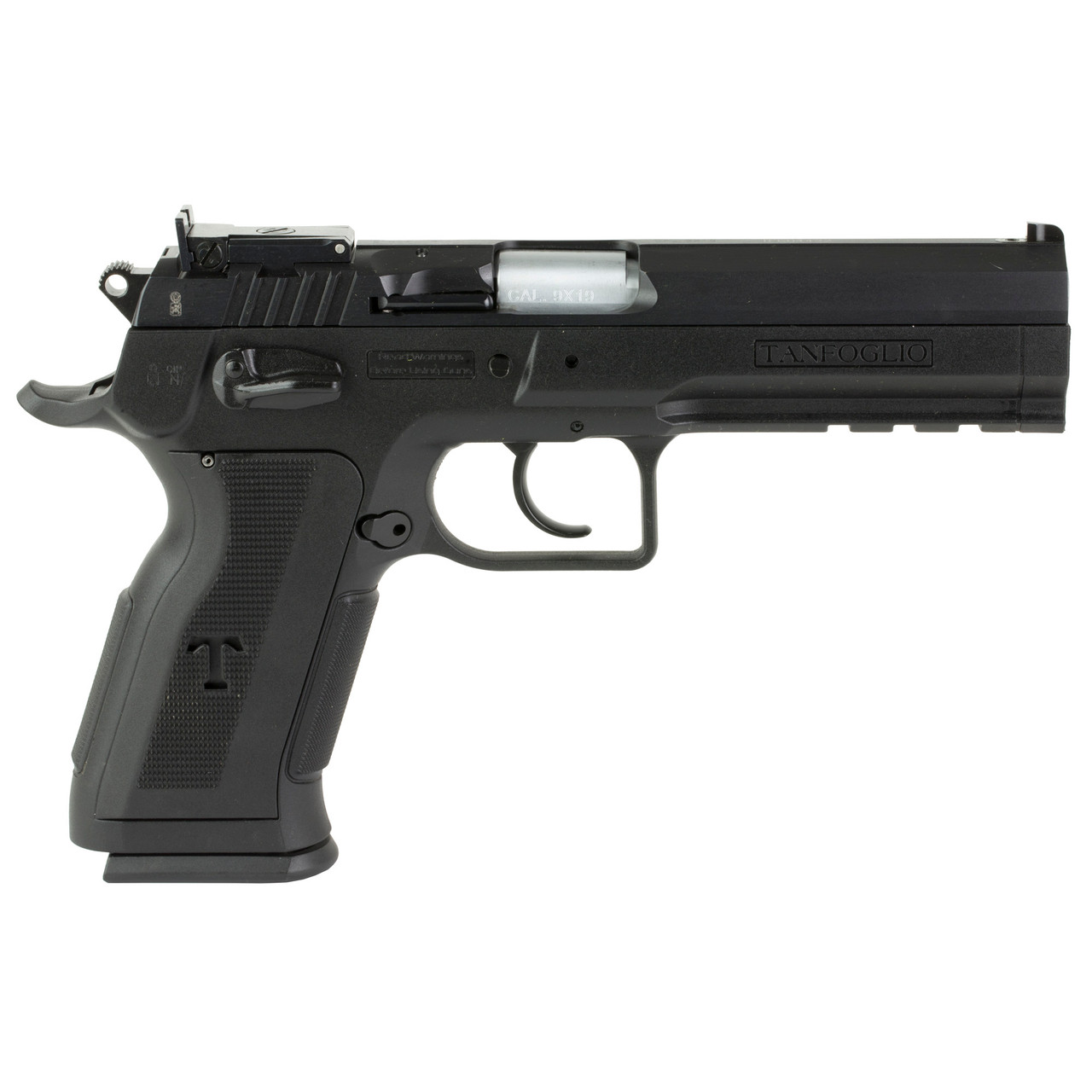 IFG Stock III Polymer 9mm, 4.75" Barrel, Matte Black, 17rd - Image 5