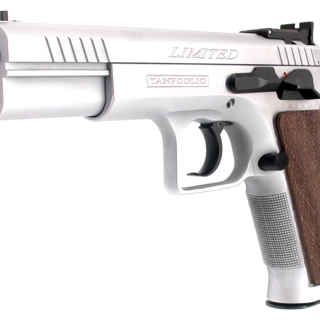 Tanfoglio Defiant Limited Pro 10mm, 4.80" Barrel, Serrated, Brown Polymer Grip, 13rd