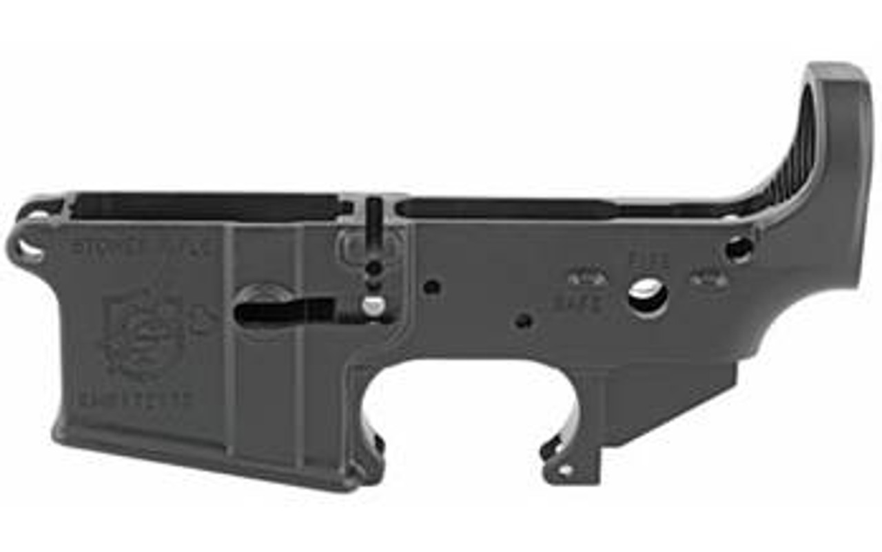 Knights Armament Company, SR-15, Stripped Lower, AR, 223 Rem, 5.56mm, BlackFinish, Non-Ambi