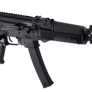 Kalashnikov USA KALI 9 *CA Compliant* 9mm, 16" Barrel, Paddle/Fin Grip, Faux Suppressor, Black, 10rd