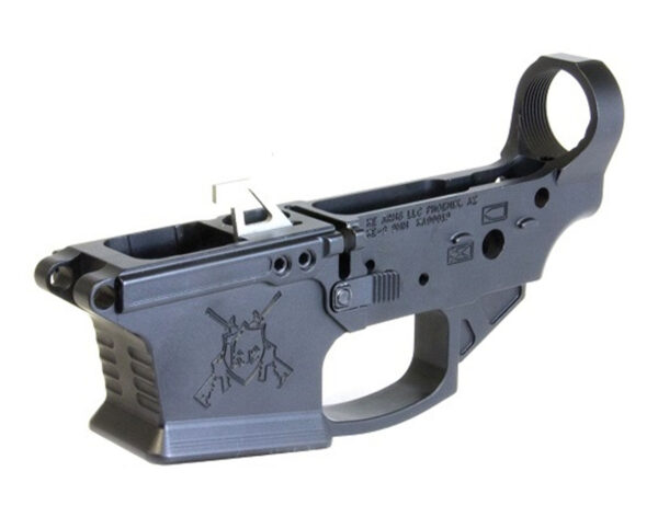 KE Arms KE-9 Billet Stripped Lower 9mm, Includes Mag Release, Ambidextrous, Black