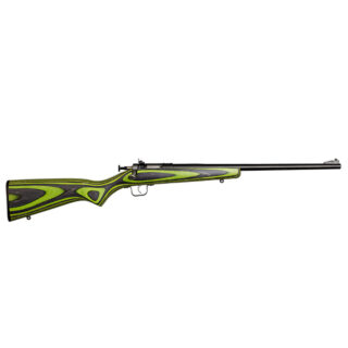 Keystone Crickett 22LR Blued/Black-GreenLaminate
