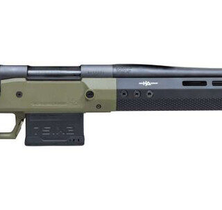 Howa 1500 Hera 6.5 Creedmoor, 24" Threaded Barrel, OD Green H7 Chassis, 5rd