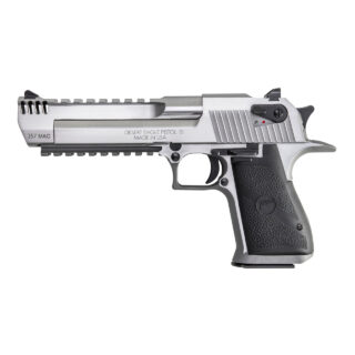Magnum Research Desert Eagle .357 Mag, 6" Barrel, Integrated Muzzle Brake, Stainless, 9rd