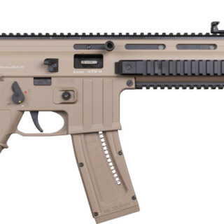 Mauser Rimfire M-15 22 LR, 16.50" Barrel Flash Hider, Tan Finish, Side Folding Stock, 22rd