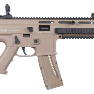 Mauser Rimfire M-15 SD 22 LR, 16.50" Faux Suppressor Barrel, Tan Finish, & Side Folding Stock, 22rd