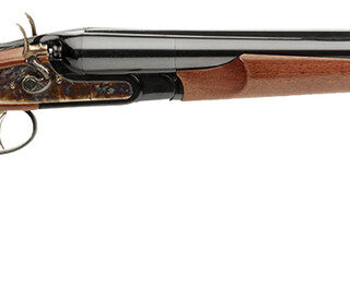 Pietta 1878 Deluxe Coach 12ga, 2.75" Chamber, 20" Barrel, Case Hardened, 2rd