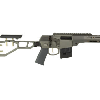 Q Mini Fix 300 Blackout, 8" Barrel, Gray, Side-Folding Q Stock,10rd