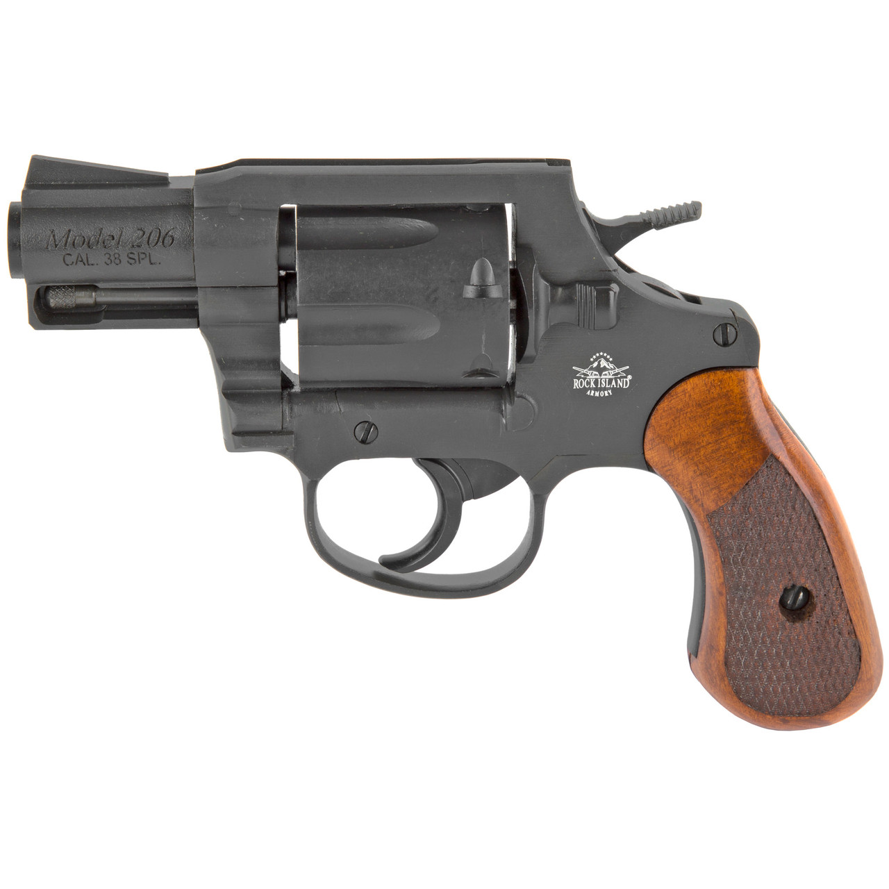 Armscor Model 206 Revolver, 38 Special 2" Barrel, Blue Finish