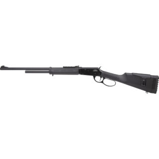 Rock Island Lever Action Shotgun, 410 Ga, 2.5" Chamber, 20" Barrel, Black, Rifle Sights, 5rd