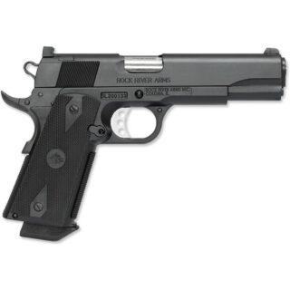Rock River 1911 Poly .45 ACP, 5" Barrel, Black Finish, Polymer Frame, 7rd