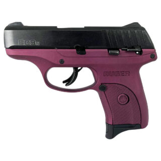 Ruger EC9s 9mm, 3.12" Barrel, Fixed Sights, Black Cherry, 7rd