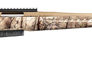 Ruger American 7mm PRC, 24" Barrel, Burnt Bronze, Go Wild Camo Stock, 3rd