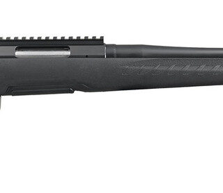 Ruger American 6.5 Creedmoor, 22" Barrel, Black Synthetic Stock, Picatinny Rail, 4rd