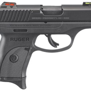 Ruger LC9S 9mm, 3.12" Barrel, Fiber Optic Sights, Black, 7rd