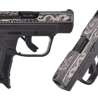 Ruger LCP II .380 ACP, 2.75" Barrel, Fixed Sights, Black/Dragon, 6rd