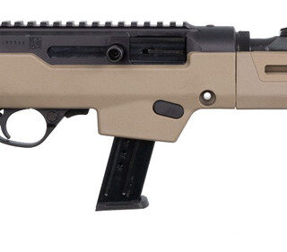 Ruger PC Carbine 9mm, 16.5" Threaded Barrel, FDE Magpul Backpacker Stock, 17rd