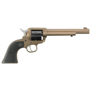 Ruger Wrangler .22 LR 6.5" Barrel, Bunt Bronze Cerakote, Black Checkered Grips, 6rd