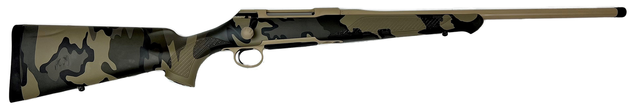 Sauer 100 6.5 Creedmoor, 22" Threaded Barrel, Tan, KUIU Verde Ergo MAX Stock, Single-Stage Trigger, 5rd