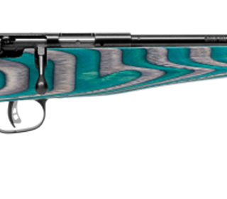 Savage Rascal Minimalist .22 LR, 16" Barrel, ChevCore Teal/Gray Laminate, 1rd