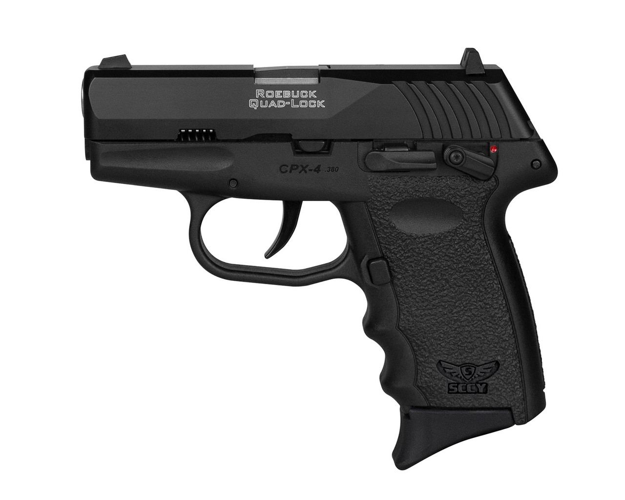 SCCY CPX-4 380 ACP, 2.96" Barrel, Black, 10rd