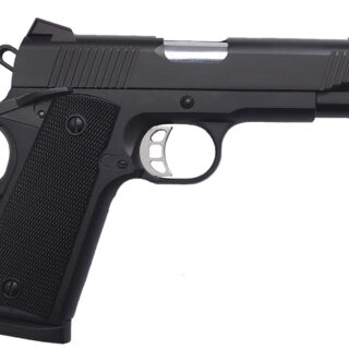 Tisas 1911 Carry B9 9mm, 4.25" Barrel, 3-Dot Sights, Black Cerakote, 9rd