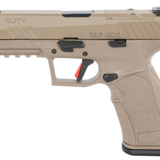 SDS Imports PX-9 Gen3 Duty OR 9mm, 4.1" Barrel, FO Front, Flat Dark Earth, 20rd