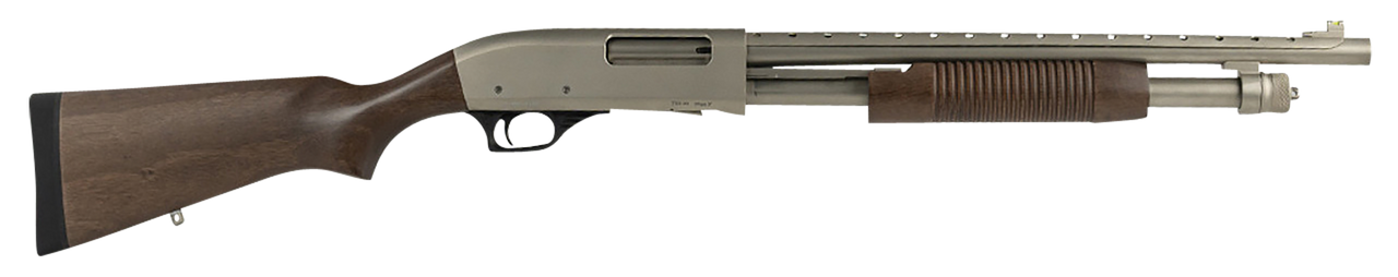 Tokarev TX3, 12 Ga, 18.5" Barrel, Nickel Finish, Walnut, 5rd