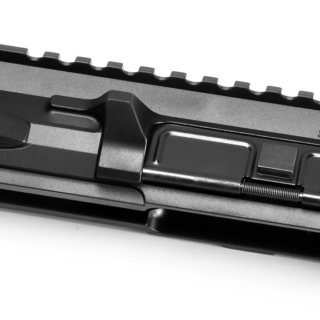 Sharps Bros. , Billet Upper Receiver, Fits AR15, Black, Includes Forward Assist and Dust Cover