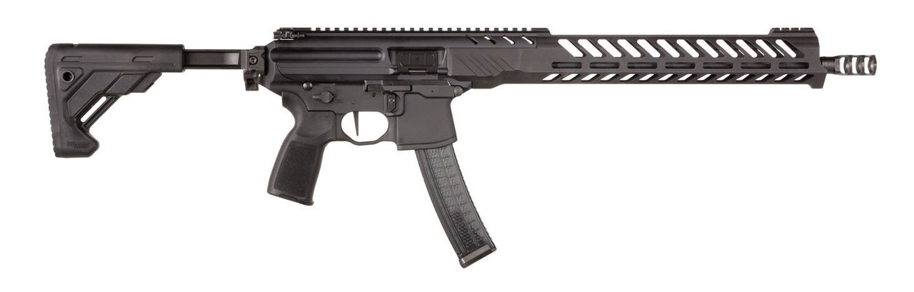 Sig MPX Competition 9mm, 16" Barrel, M-LOK, Collapsible Stock, Black, 35rd