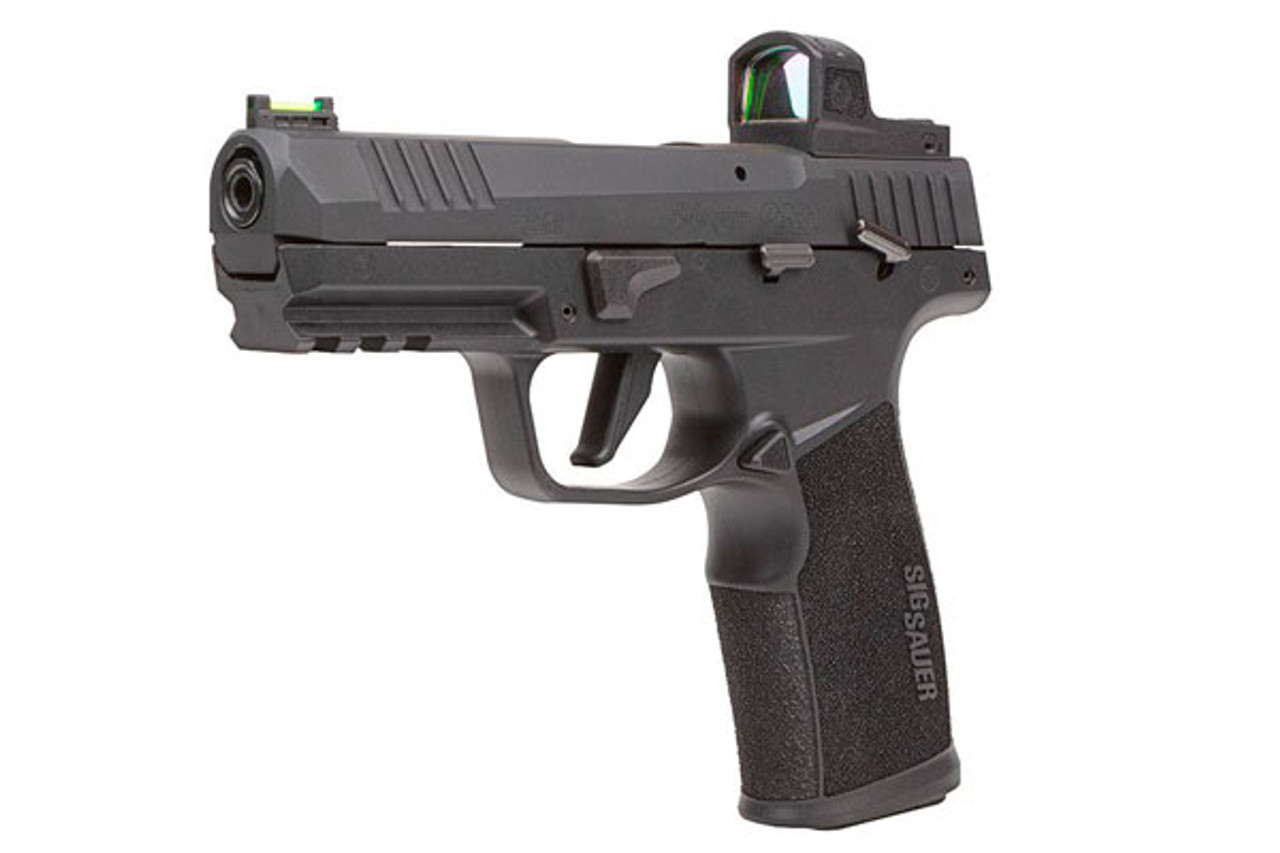 Sig P322 OR .22 LR, 4" Barrel, FO Front, Romeo Zero Elite, Manual Safety, Black, 20rd