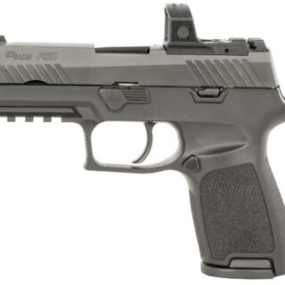 Sig P320 Compact RXZP 9mm, 3.9" Barrel, Includes Romeo Zero, Black, 15rd