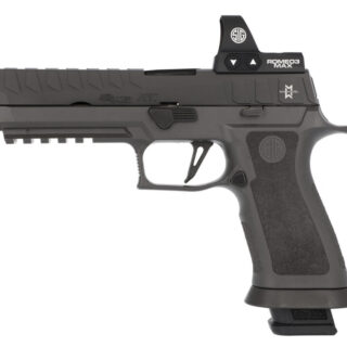 Sig P320MAX 9mm, 5" Barrel, Romeo3 MAX, TXG Grip, Legion Gray, 21rd