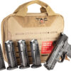 S&W M&P9 M2.0 O.R. Pistol Bundle 9mm, 4.25" Barrel, Black, Tac Six Pistol Case, 17rd