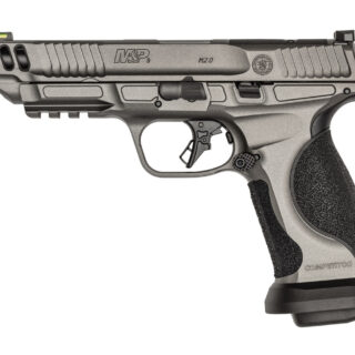 Smith & Wesson M&P9 M2.0 Competitor 9mm, 5" Barrel, O.R.,Tungsten Finish, Gray, 10rd