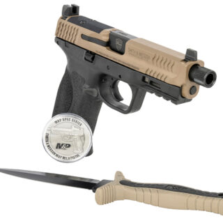 Smith & Wesson M2.0 OR Spec Series Kit 9mm, 4.6" TB, CT 1500 RDS, FDE, 17rd