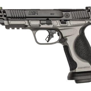 Smith & Wesson M&P9 M2.0 Competitor 9mm, 5" Barrel, Optics Ready, Black/Grey, 17rd